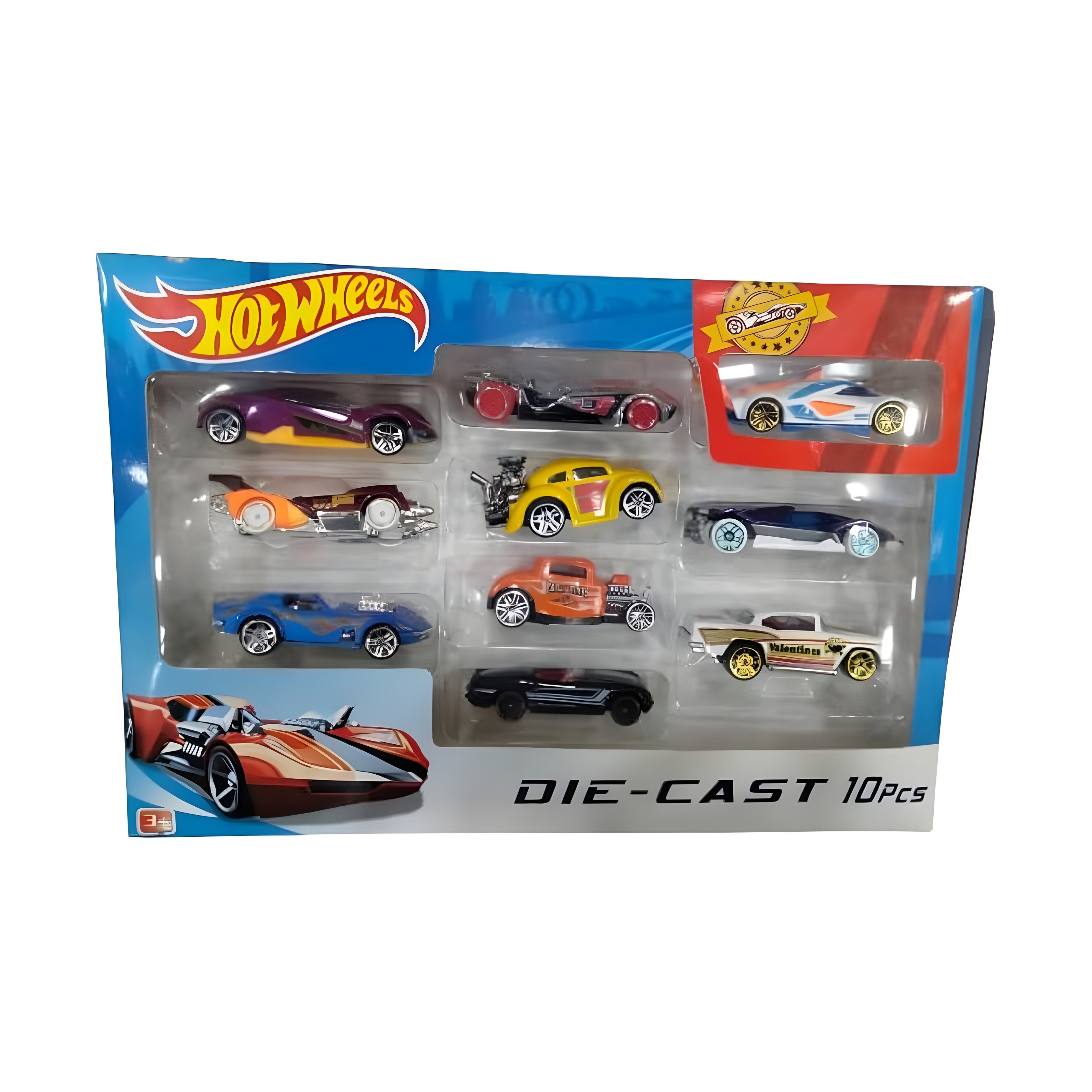 Mini Hot Wheels Cars | Set of 10 Premium